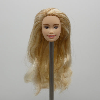 Barbie Fashionistas 208 Doll Head Trisomy 21 Face Light Skin 2023 Mattel HJT05