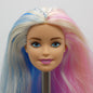 Barbie Fantasy Hair Doll Head Millie Face Pink Blue Blonde Hair 2020 GHN04 M4