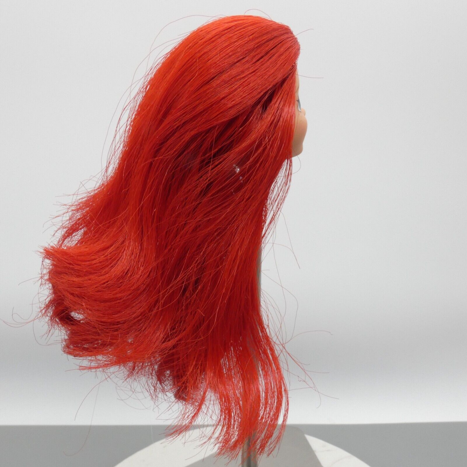 Disney Princess Ariel Doll Head The Little Mermaid Red Hair 2013 Mattel BBM22