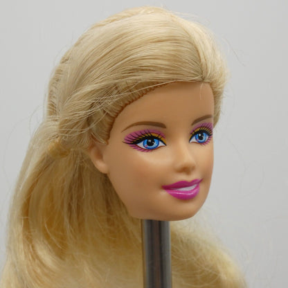 Barbie In the Pink Shoes Doll Head Generation Girl CEO Face Blonde 2013 X8810