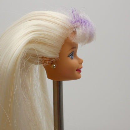 Barbie Cool Shoppin Doll Head Blonde Hair Bangs SuperStar 1998 Mattel 17487