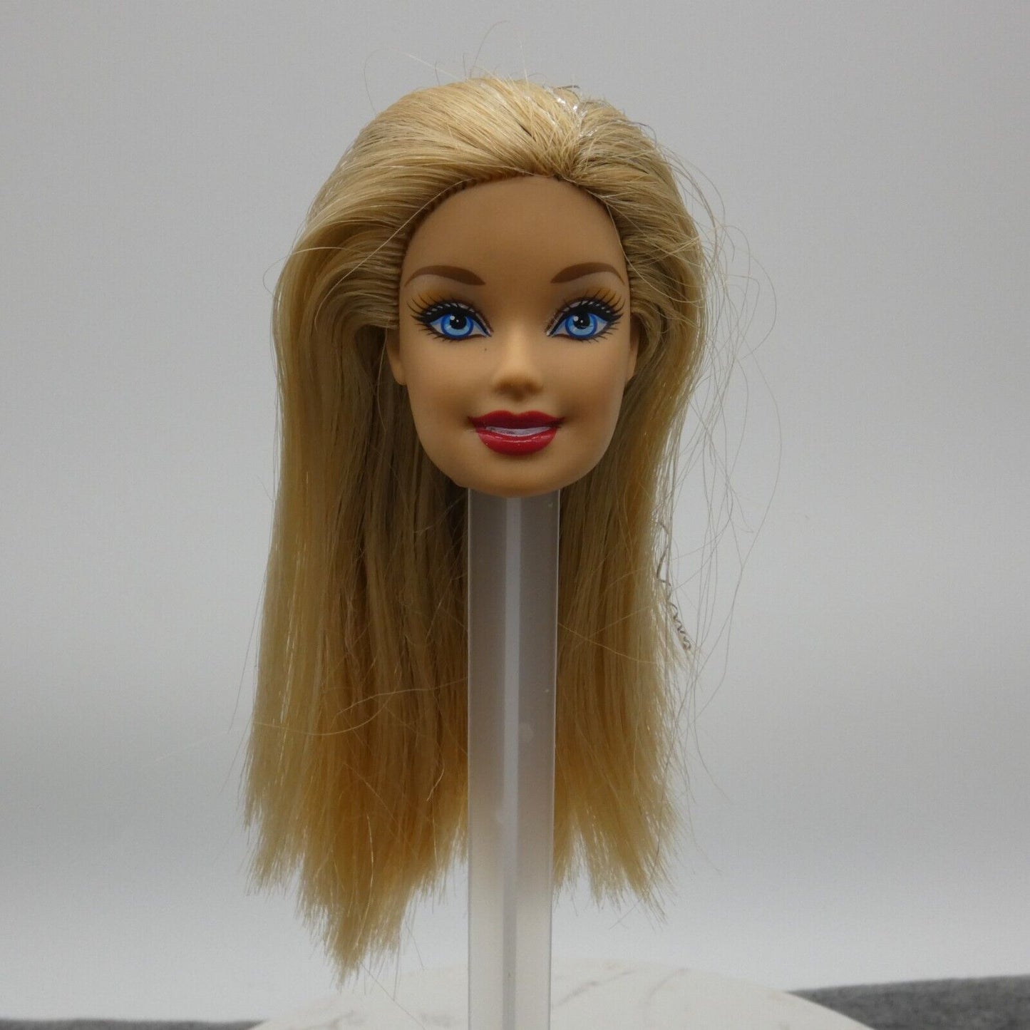 Barbie Fashionistas Gold Doll Head Only Generation Girl CEO Face Blonde 2013