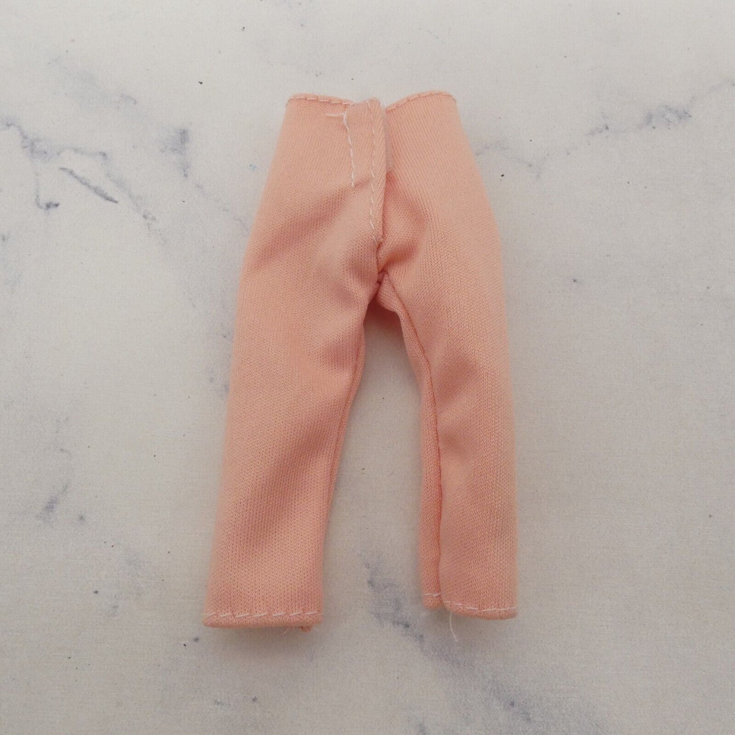 Barbie Doll Size Pants Pink Peach Colored Capri Leggings Fits Fashionistas