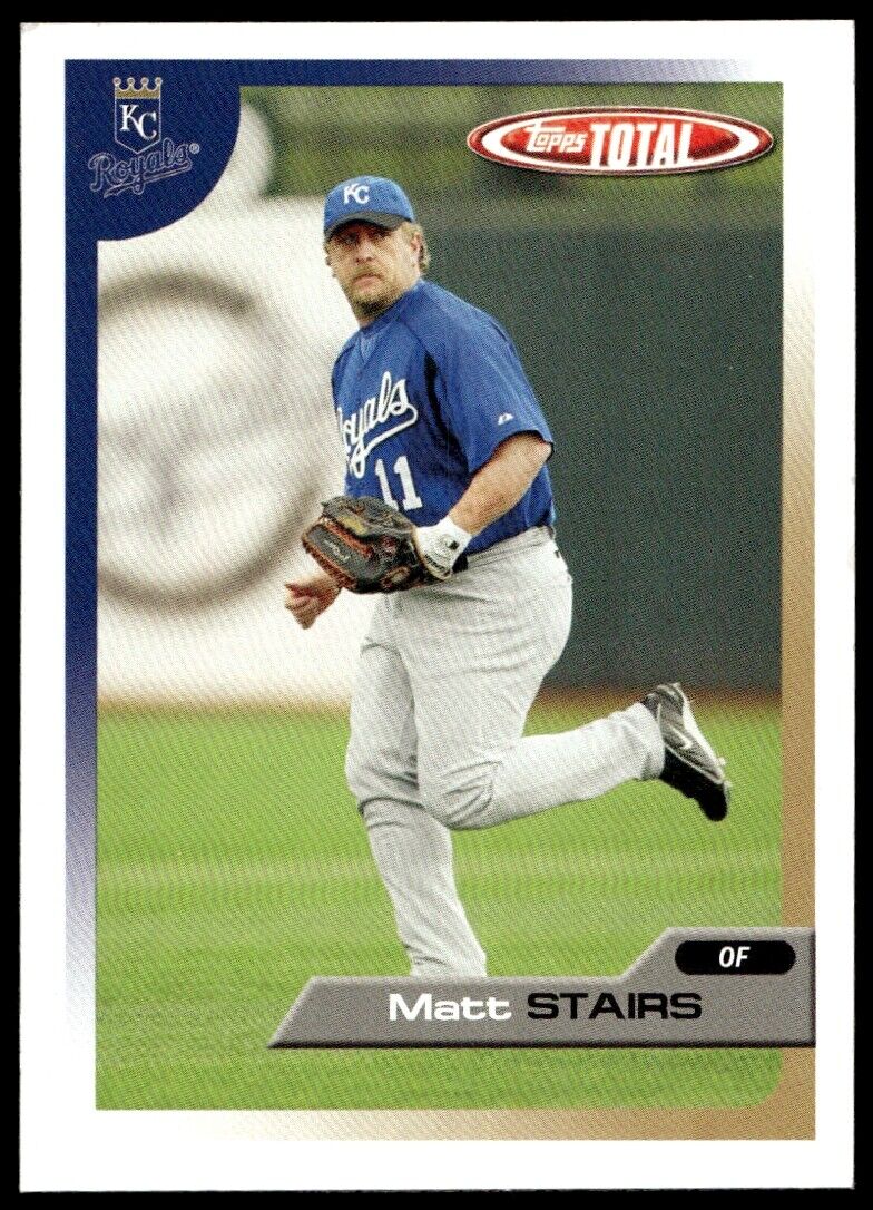 2005 Topps Total #207 Matt Stairs 