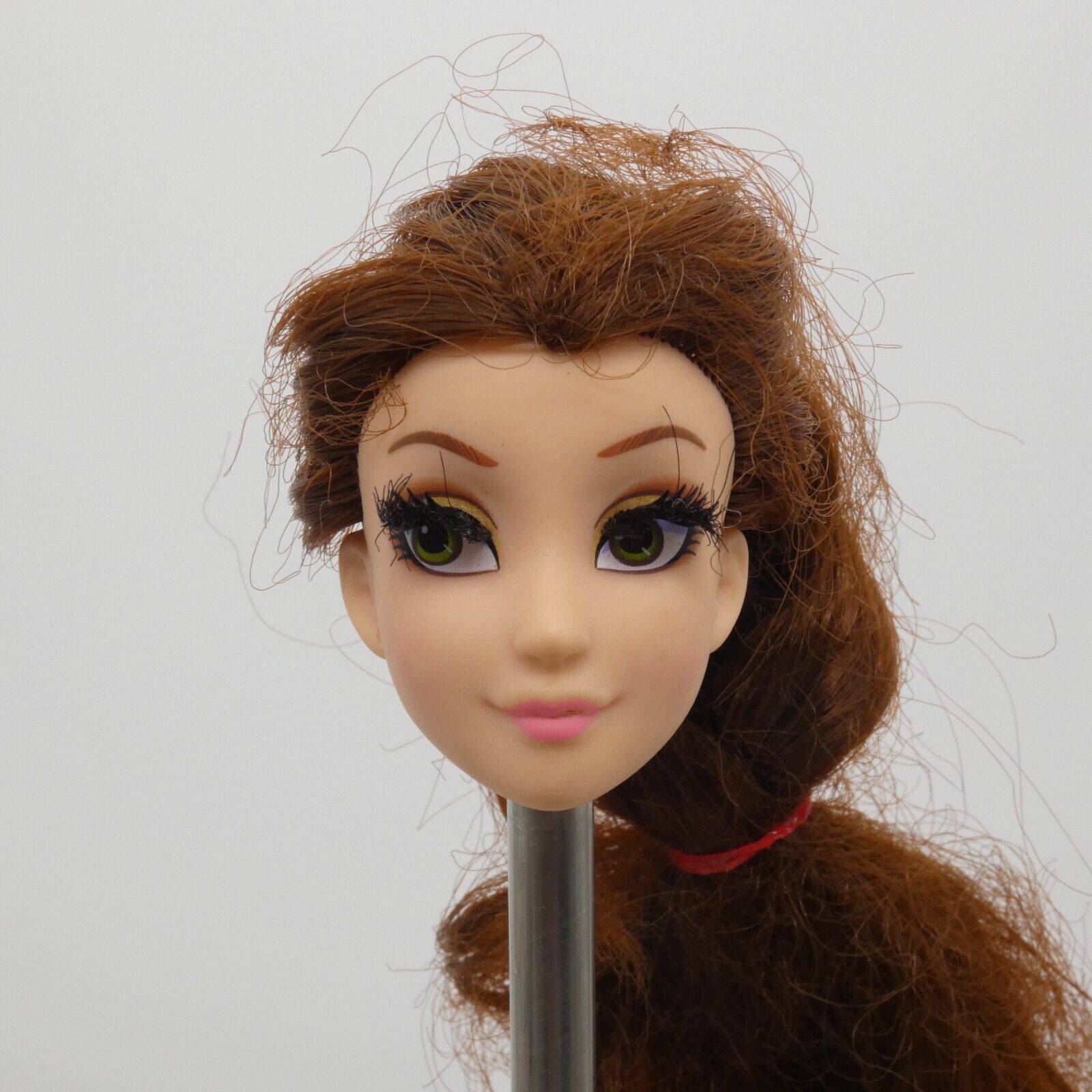 Disney Princess Style Series Belle 08 Doll Head Light Skin Rooted Lashes 2020