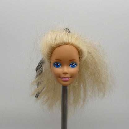 Barbie Feeling Fun Doll Head Superstar Face Wavy Crimped Hair 1988 Mattel 1189