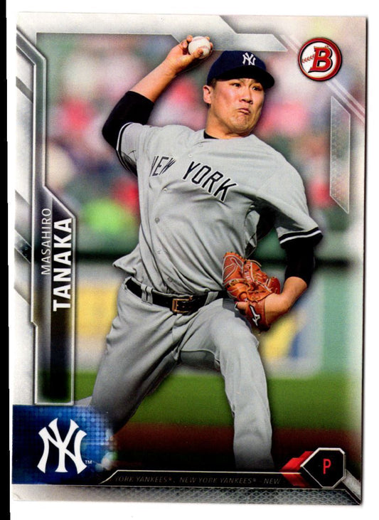 2016 Bowman Masahiro Tanaka New York Yankees #60