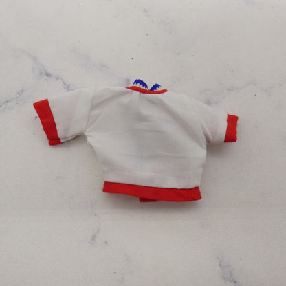 Barbie Doll Size Outfit Red White Blue Patriotic Shirt Pants Summer Fashions