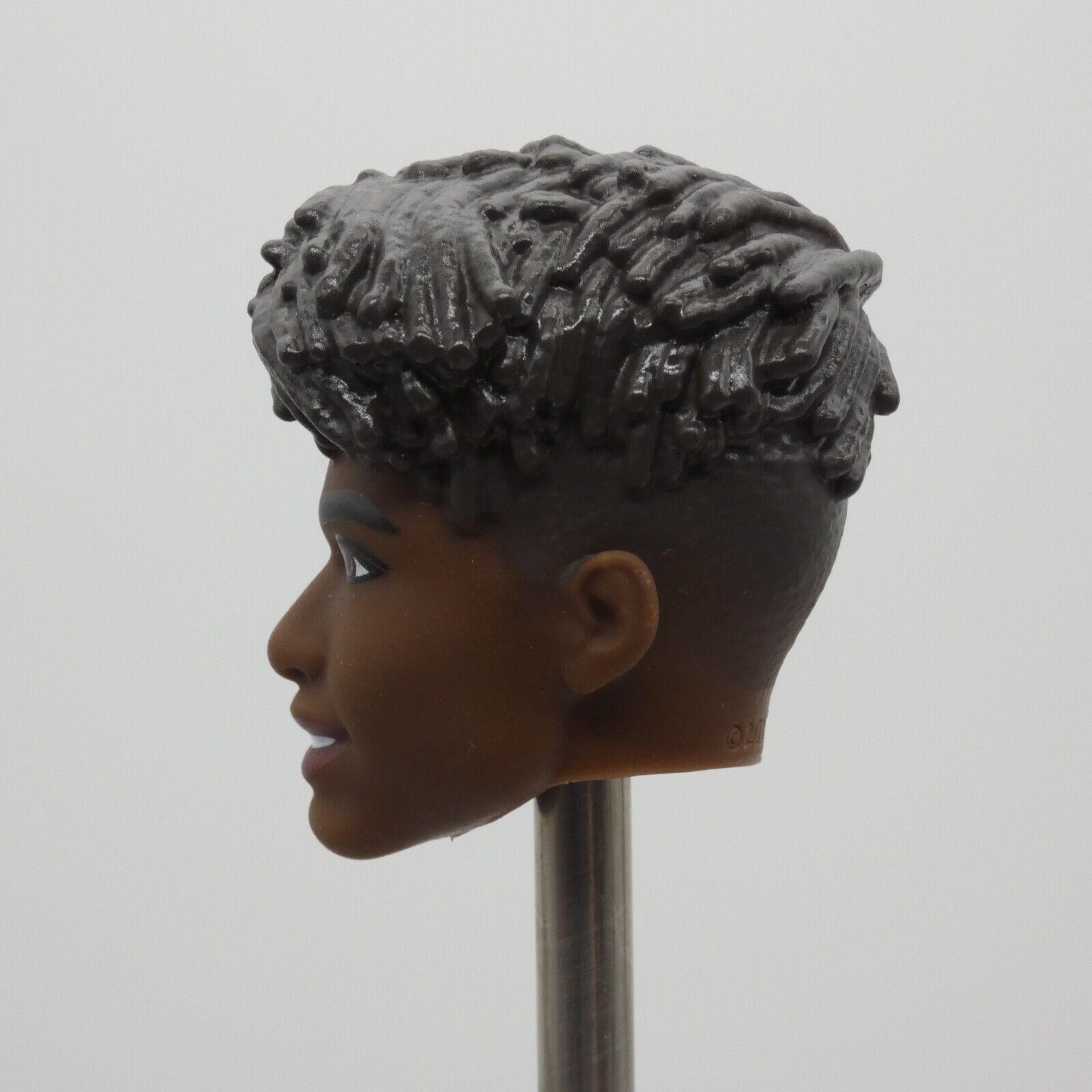 Barbie Fashionistas Ken Doll Head Spiky Quiff AA Dark Skin Tone 2022 HBV03 03