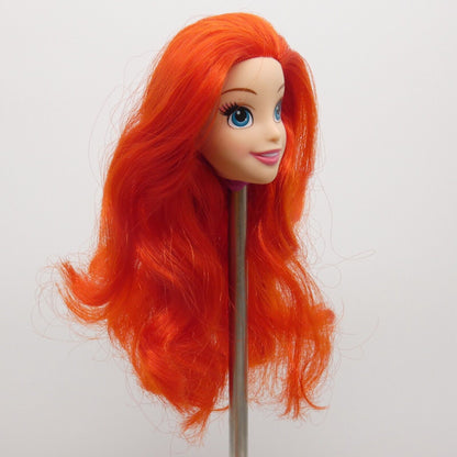 Disney Princess The Little Mermaid Ariel Doll Head Light Skin Red Hair Hasbro