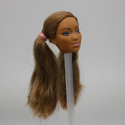 Barbie Loves The Ocean Doll Head Crystal Face Brown Hair Medium Skin Tone 2021