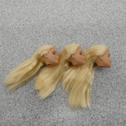 Barbie Made To Move Doll Head Lot 3 Millie Face Blonde Light Volleyball HKT72