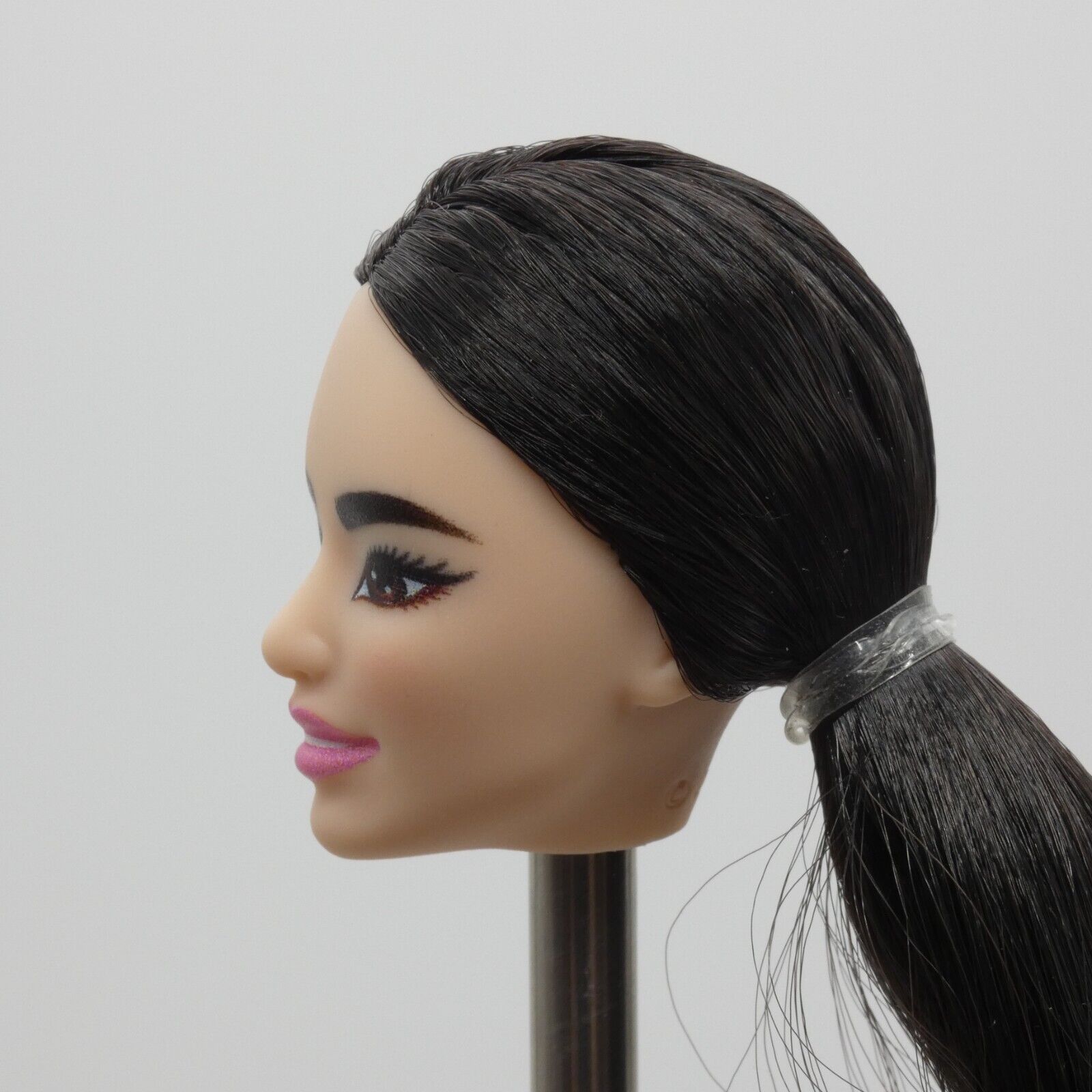 Barbie Made To Move Tennis Player Doll Head Only Black Hair Asian 2023 HKT73 M