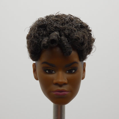 Black Panther Shuri Doll Head Letitia Wright Medium Dark Skin 2022 Wakanda