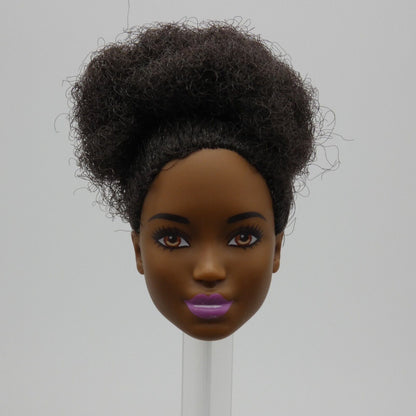 Barbie Fashionistas 59 Doll Head Only African American Kim Face 2017 DYY89