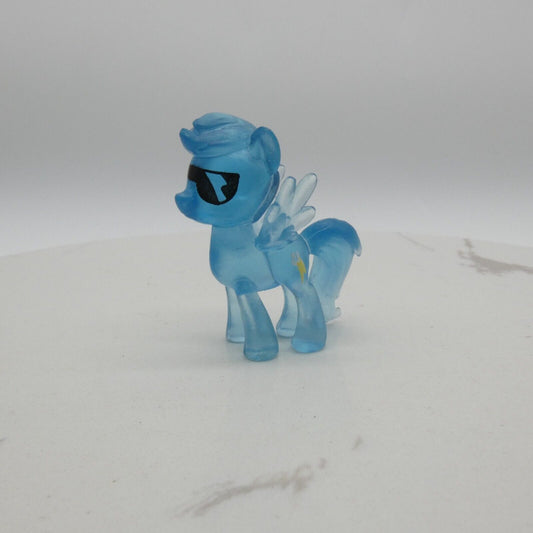 My Little Pony Rainbow Dash Mini Figure Translucent Blue Molded Hair Hasbro