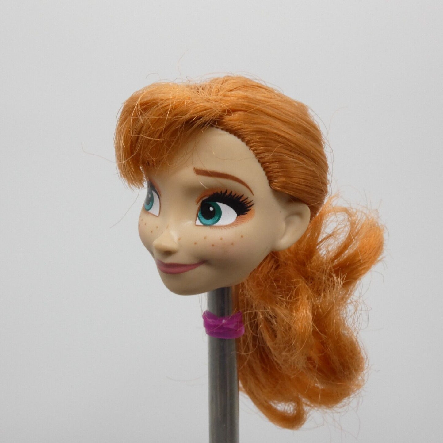 Disney Frozen Princess Anna Doll Head Ponytail Scrunchie 2016 Hasbro E0316 00631