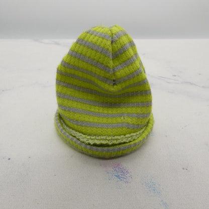 Project Mc2 Camryn Coyle Doll Hat Beanie Cap Green Gray Stripe 2015 MGA 24215REE