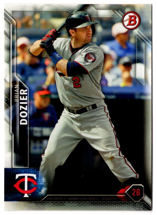 2016 Bowman Brian Dozier Minnesota Twins #53