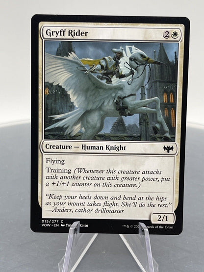 MTG Gryff Rider Innistrad: Crimson Vow 15/277 Common White