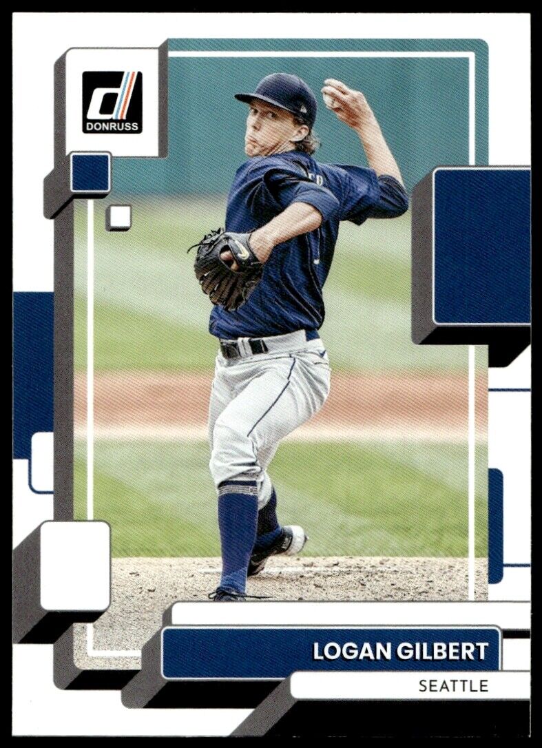 2022 Donruss #198 Logan Gilbert Near Mint