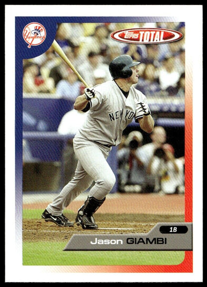 2005 Topps Total #30 Jason Giambi 