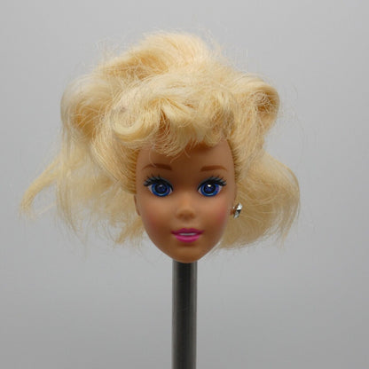 Disney Princess Cinderella Crystal Eyes Doll Head Blonde Mattel