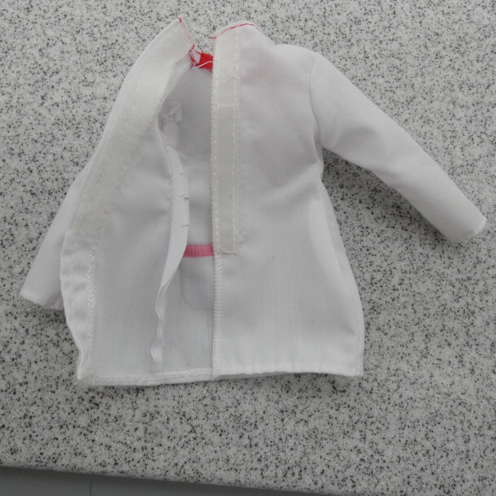 Barbie Careers You Can Be A Chef Doll Jacket Top White Fits Curvy 2016 FCP66