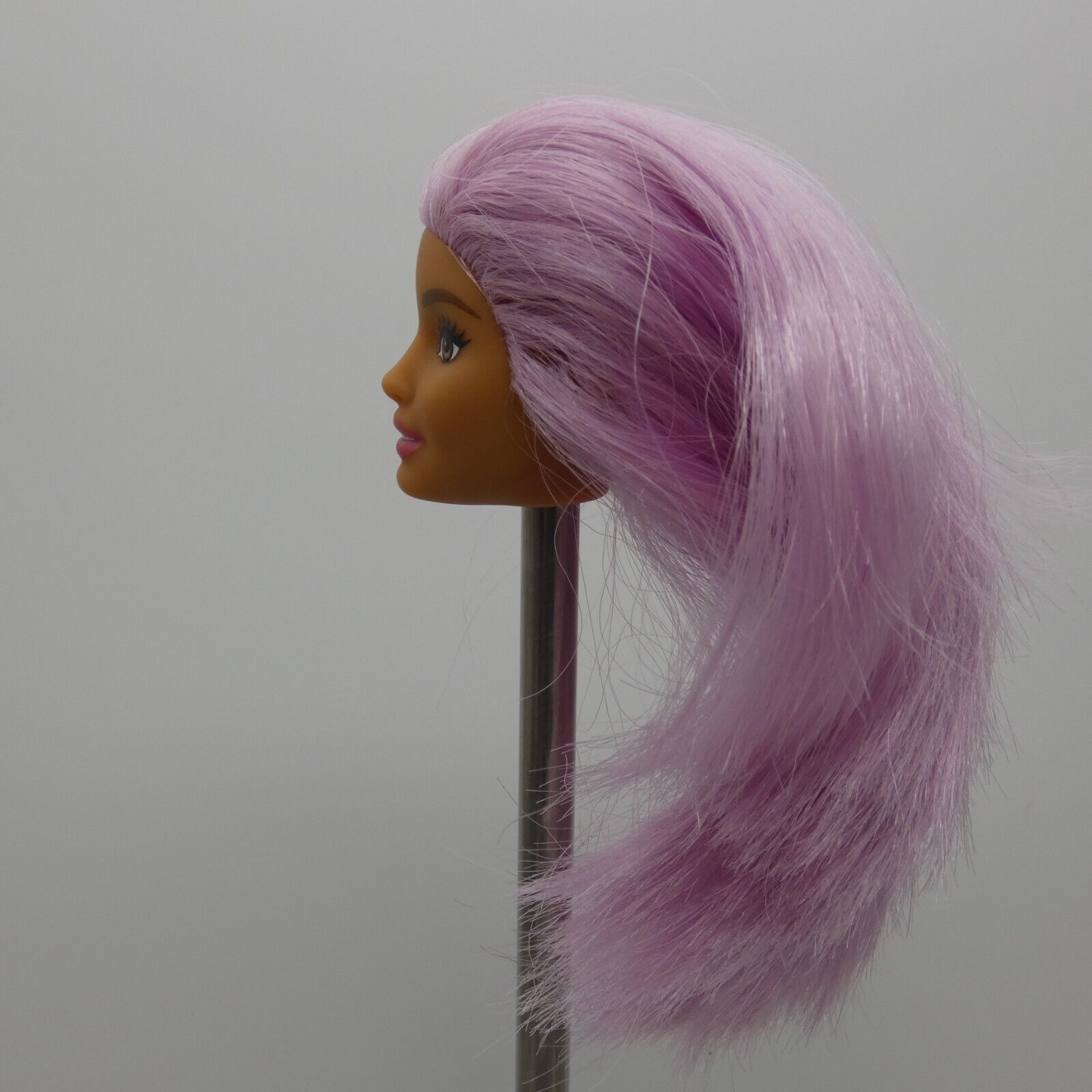 Barbie Careers Pop Star Doll Head Neysa Face Purple Hair 2019 Mattel FXN98