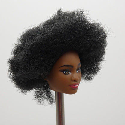 Barbie Fashionistas 221 Doll Pazette Face AA Medium Dark Skin Natural Hair HRH18