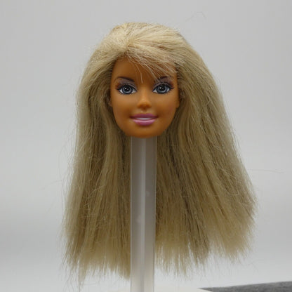 Barbie Generation Girl Doll Head Blonde Bangs Medium Light Skin Cali Girl 2004