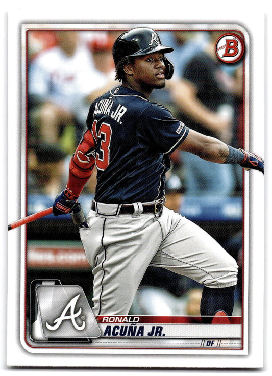 2020 Bowman #27 Ronald Acuña Jr. NRMT