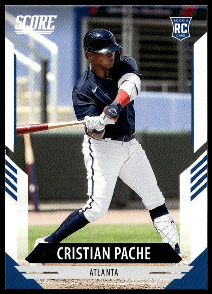 2021 Panini Chronicles #10 Cristian Pache Score Near Mint