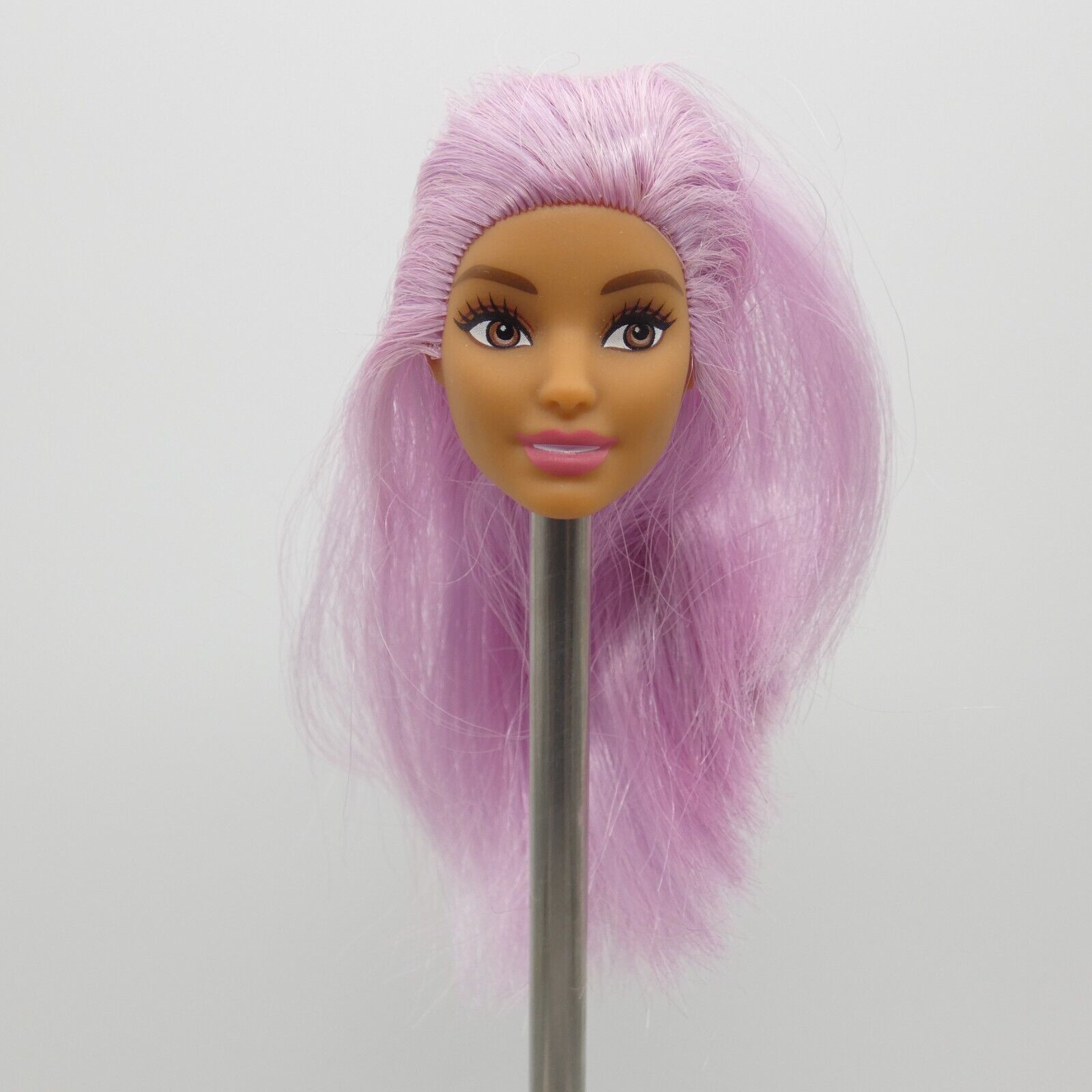 Barbie Careers Pop Star Doll Head Neysa Face Purple Hair 2019 Mattel FXN98