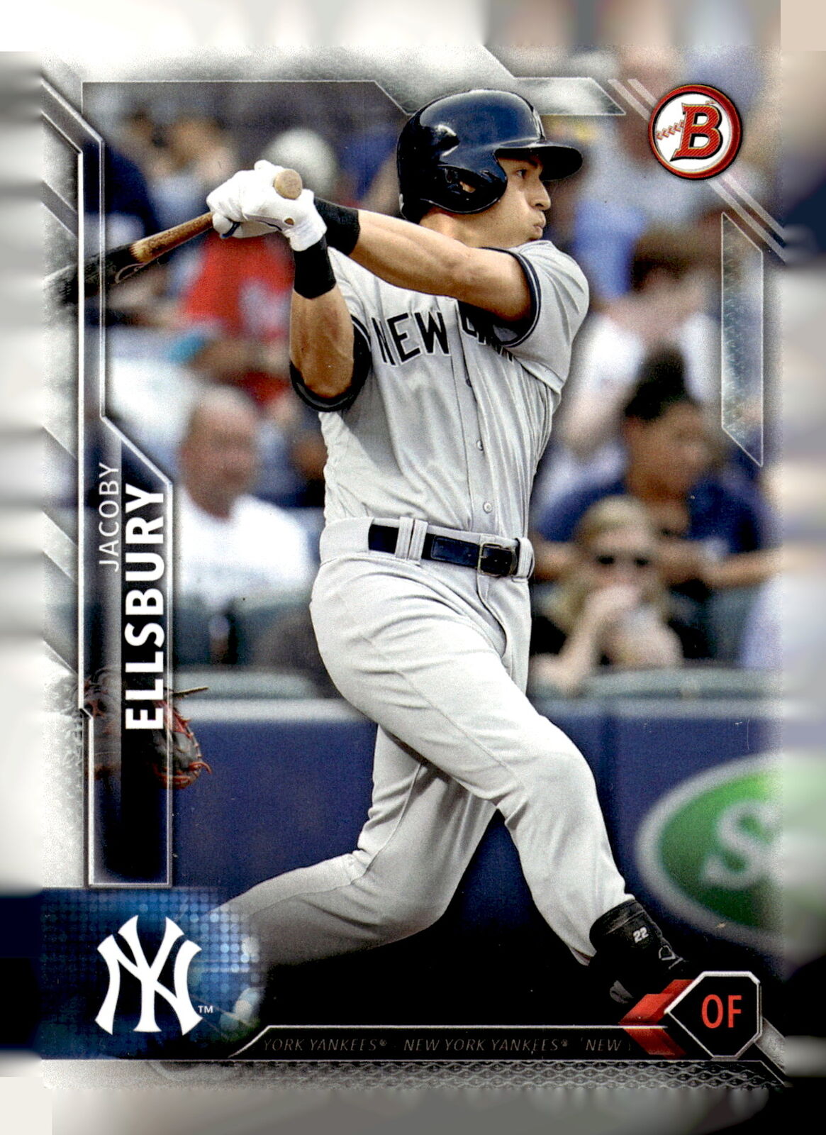 2016 Bowman Jacoby Ellsbury #108