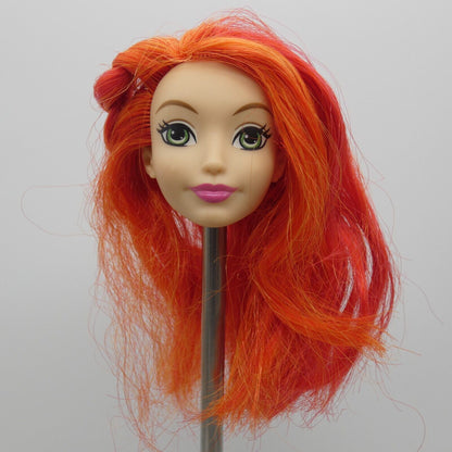 DC Super Hero Girls Poison Ivy Doll Head Red Hair Light Skin 2016 Mattel DLT67