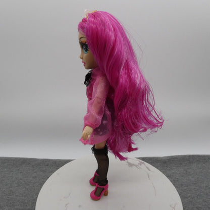 Rainbow High Jr Stella Monroe Doll Redressed as Draculaura Gen 3 Monster High