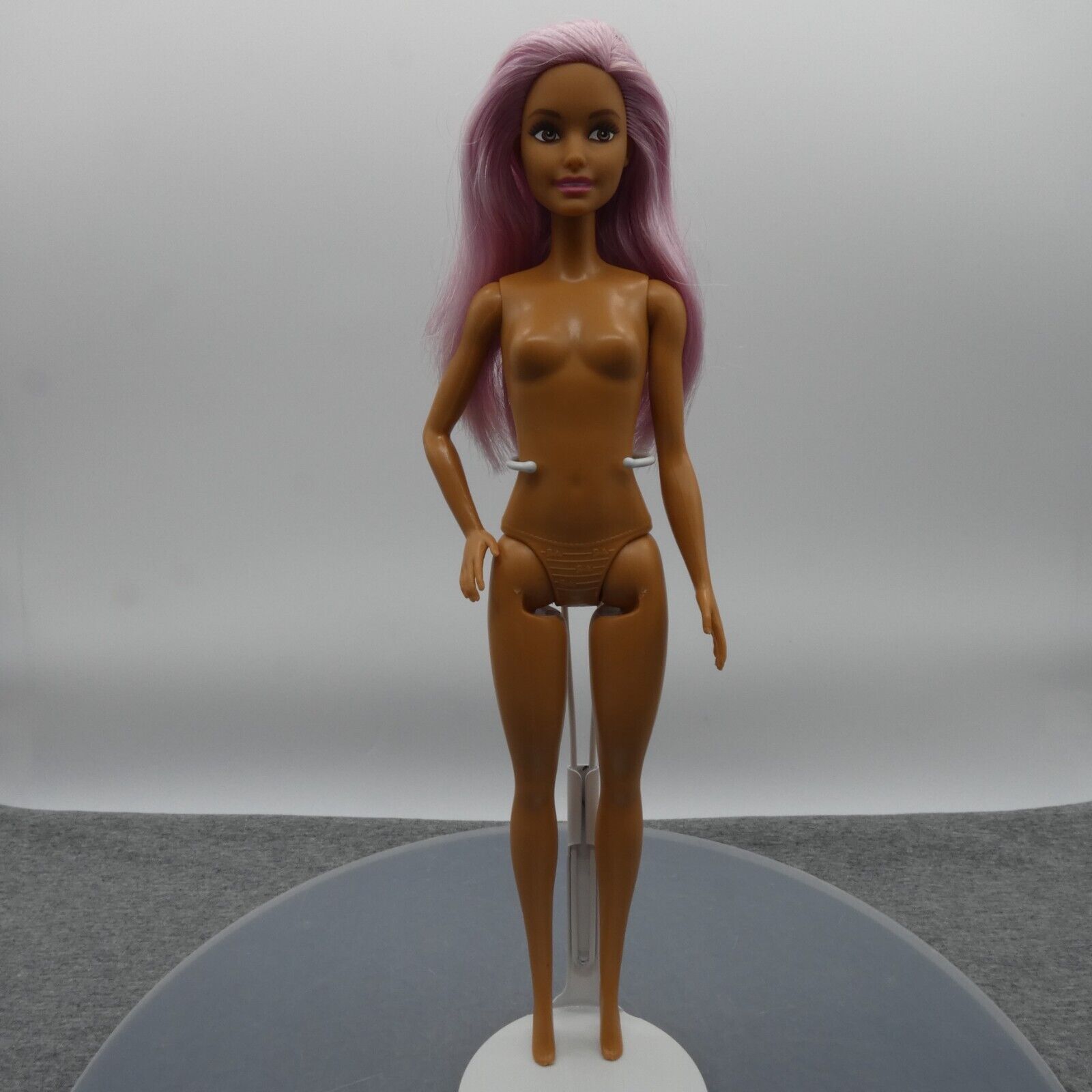 Barbie Careers Pop Star Doll Neysa Face 2019 Purple Side Glance Nude FXN98