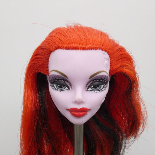 Monster High Operetta Dance Class Doll Head Only Straight Hair 2012 Mattel Y0433