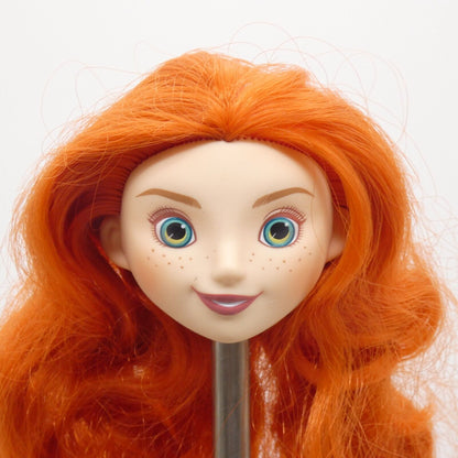 Disney Princess Merida Doll Head Light Skin Royal Shimmer Brave Hasbro E0281