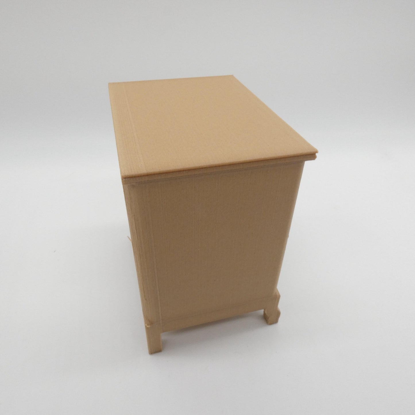 1/6 Scale Doll Furniture Pair of Nightstands Light Brown Wood Tone Barbie Integrity Toys FR Bratz Diorama