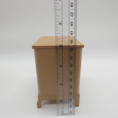 1/6 Scale Doll Furniture Pair of Nightstands Light Brown Wood Tone Barbie Integrity Toys FR Bratz Diorama