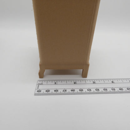 1/6 Scale Doll Furniture Pair of Nightstands Light Brown Wood Tone Barbie Integrity Toys FR Bratz Diorama