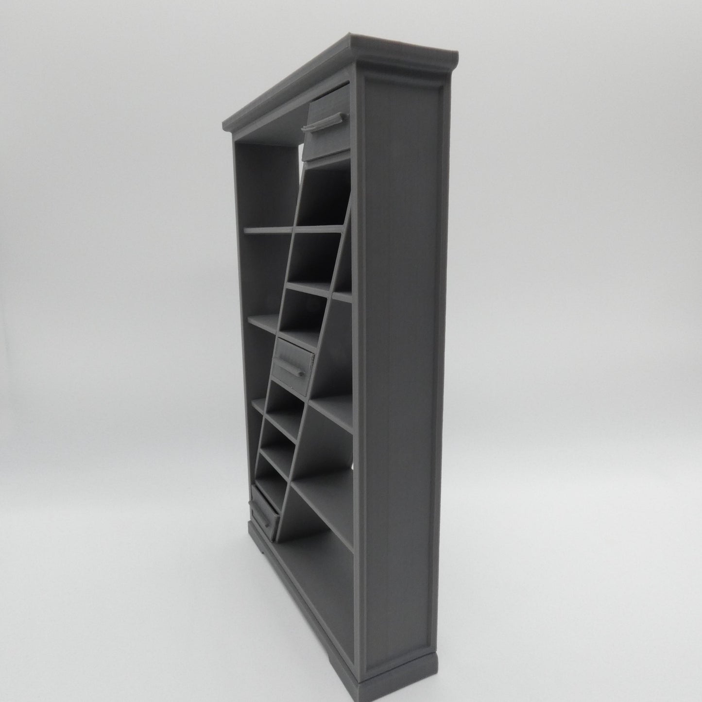 1/6 Scale Doll Furniture Z Bookcase Gray 3 Drawers Barbie Integrity Toys FR Bratz 1:6 Diorama
