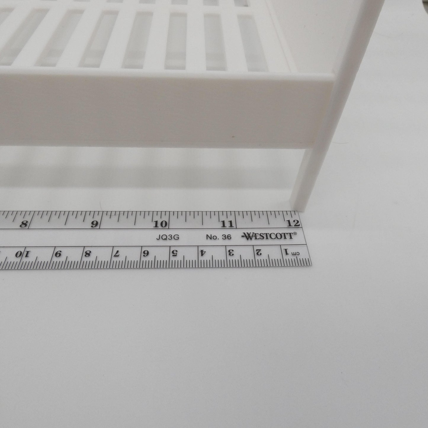 1/6 Scale Doll Furniture Bed Frame Double/Queen Size Ikea Hemnes Style 3 Piece Choose Your Color Barbie Integrity Toys FR Bratz 1:6 Diorama