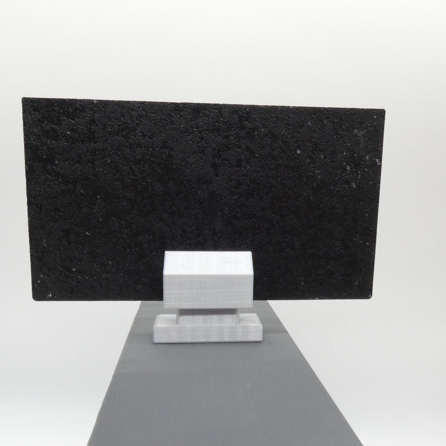 1/6 Scale Doll Furniture Decor TV Black Flatscreen Television Black Blank Screen Silver Base Barbie Integrity Toys FR Bratz 1:6 Diorama