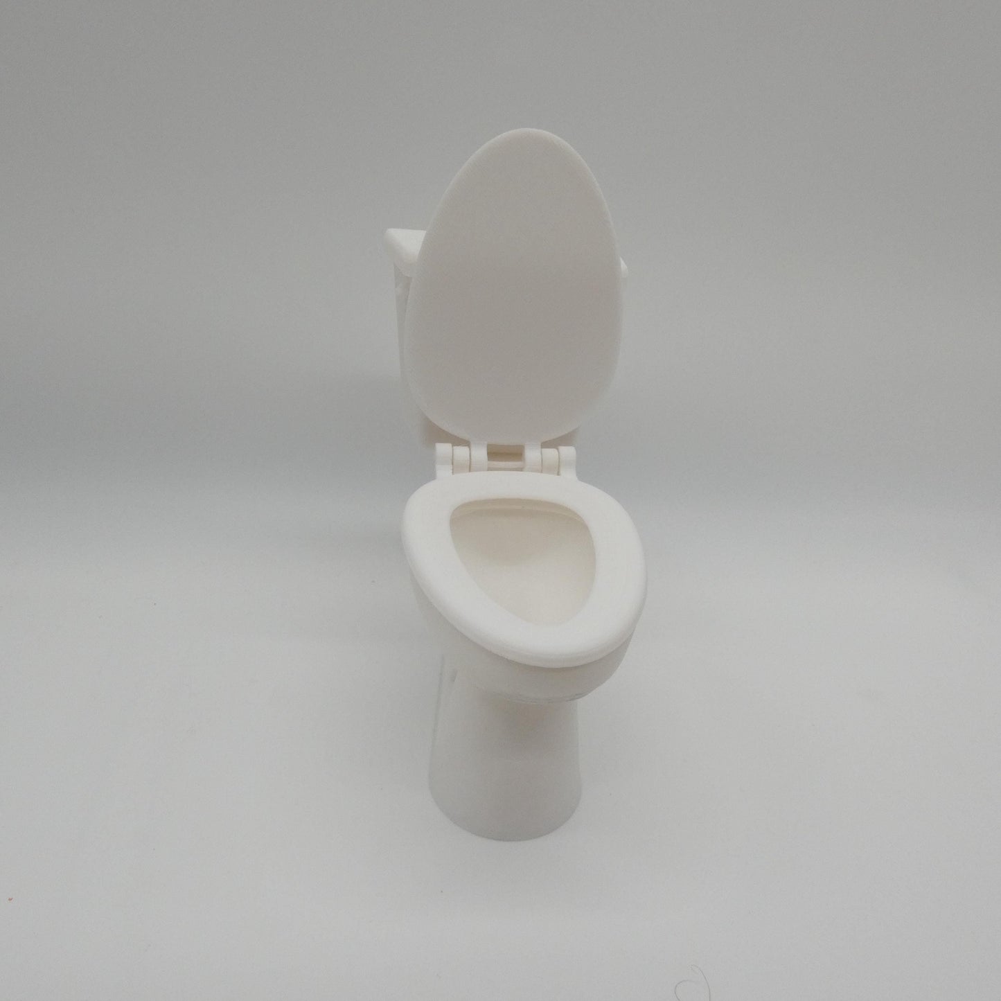 1/6 Scale Doll Furniture Bathroom Toilet White Tank Bowel Seat Lid Barbie Integrity FR 1:6 Diorama