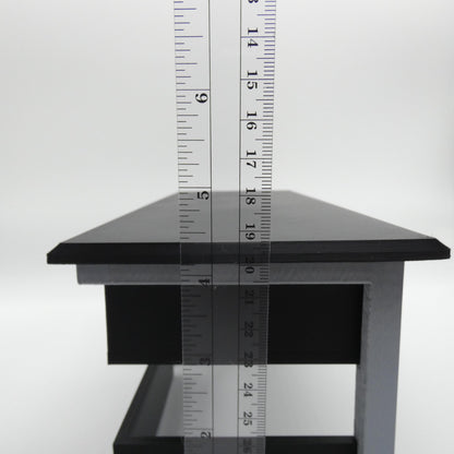 1/6 Scale Doll Furniture Desk Geometric Two Color Worktable Barbie Ken Integrity Toys FR Bratz 1:6 Diorama