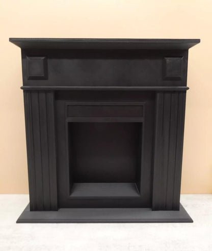 1/6 Scale Doll Furniture Decor Fireplace Gray With Mantle and Hearth 1:6 Barbie Integrity Toys FR GI Joe Ken Diorama