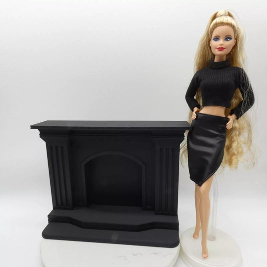 1/6 Scale Doll Furniture Fireplace Surround Choose Your Color Barbie Ken Integrity Toys FR Bratz 1:6 Diorama